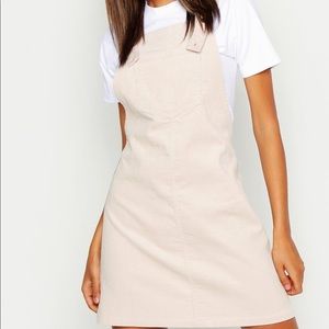Pale Pink Pinafore Dress